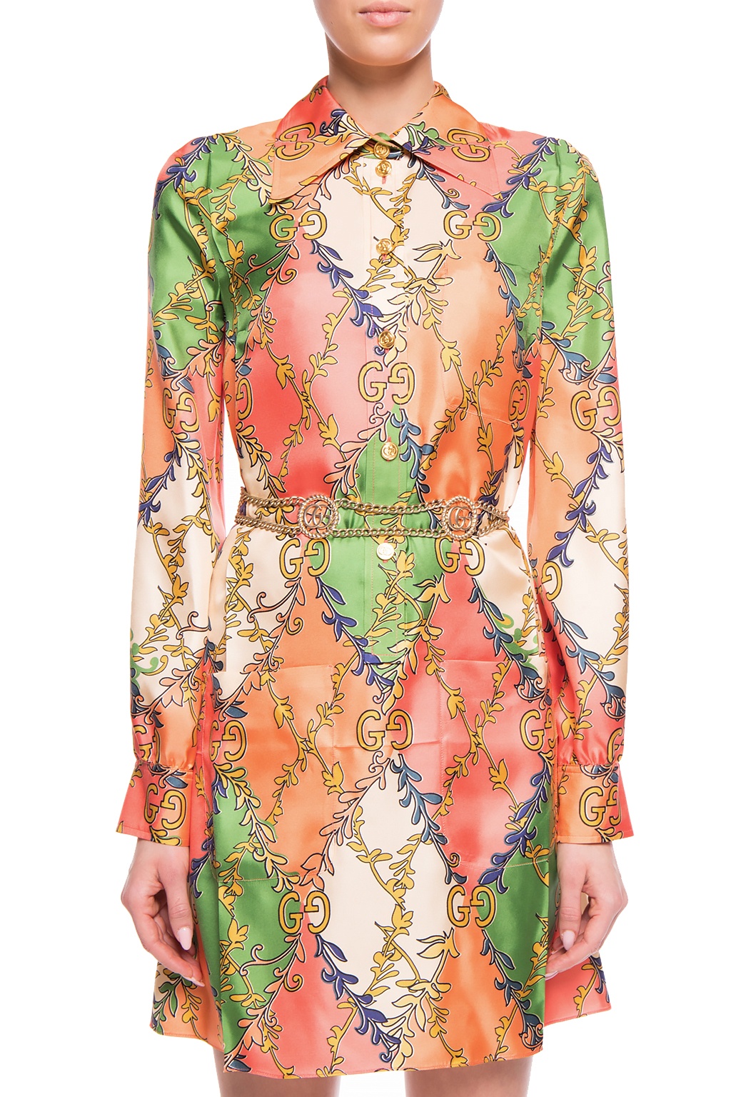 Gucci shop silk dress